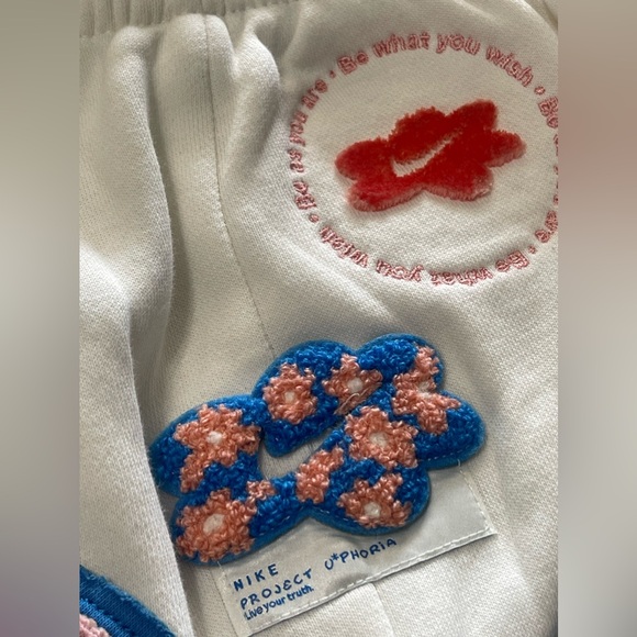 NWOT Nike Project U*phoria Fleece High Waisted Shorts Women Size XSmall - Picture 4 of 5